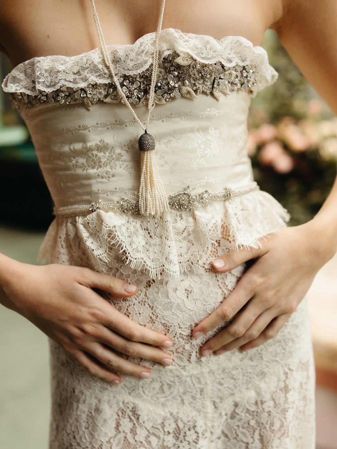 Corset Bodices & Structured Micro Minis look from Love Shack Fancy on Instagram